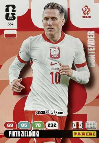 Cromo Zielinski - FIFA World Cup 2026. Adrenalyn XL
 n. 537 - Panini