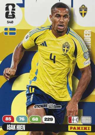 Sticker Hien - FIFA World Cup 2026. Adrenalyn XL
 n. 540 - Panini