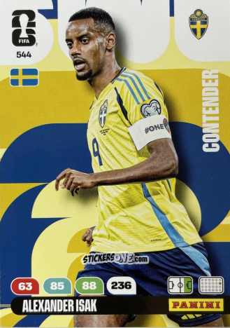 Sticker Isak - FIFA World Cup 2026. Adrenalyn XL
 n. 544 - Panini