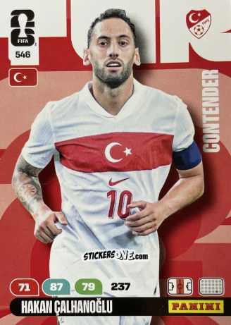 Figurina Calhanoglu - FIFA World Cup 2026. Adrenalyn XL
 n. 546 - Panini