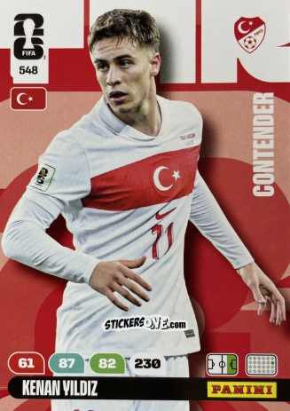 Figurina Yildiz - FIFA World Cup 2026. Adrenalyn XL
 n. 548 - Panini