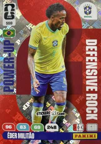 Figurina Eder Militao - FIFA World Cup 2026. Adrenalyn XL
 n. 559 - Panini