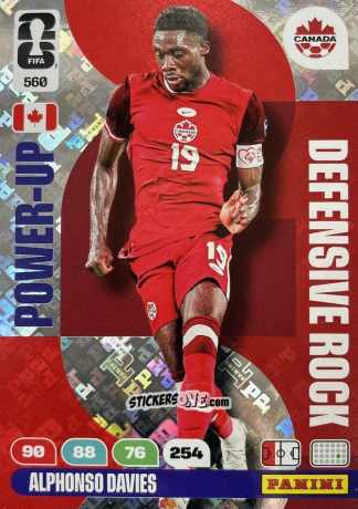 Cromo Davies - FIFA World Cup 2026. Adrenalyn XL
 n. 560 - Panini