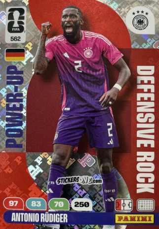 Cromo Rudiger - FIFA World Cup 2026. Adrenalyn XL
 n. 562 - Panini