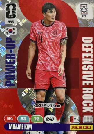 Sticker Kim Min-Jae - FIFA World Cup 2026. Adrenalyn XL
 n. 563 - Panini