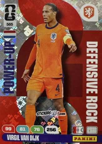 Figurina Van Dijk - FIFA World Cup 2026. Adrenalyn XL
 n. 565 - Panini