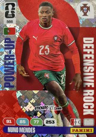 Sticker Nuno Mendes - FIFA World Cup 2026. Adrenalyn XL
 n. 566 - Panini