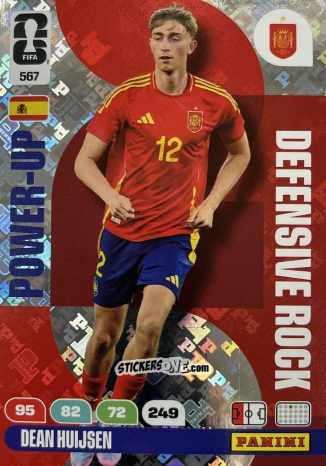 Sticker Huijsen - FIFA World Cup 2026. Adrenalyn XL
 n. 567 - Panini