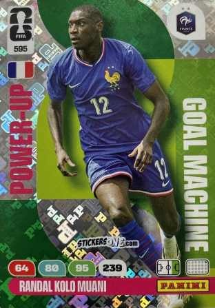 Sticker Kolo Muani - FIFA World Cup 2026. Adrenalyn XL
 n. 595 - Panini