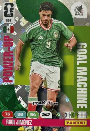 Figurina Raul Jimenez - FIFA World Cup 2026. Adrenalyn XL
 n. 598 - Panini
