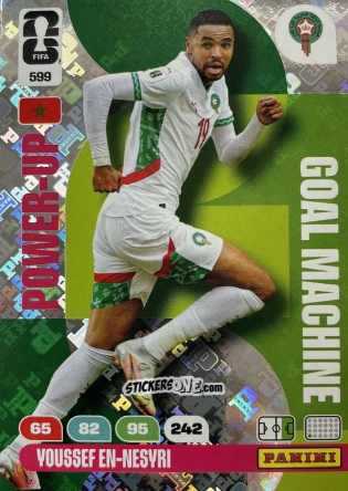 Figurina En-Nesyri - FIFA World Cup 2026. Adrenalyn XL
 n. 599 - Panini
