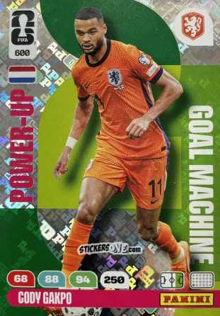 Cromo Gakpo - FIFA World Cup 2026. Adrenalyn XL
 n. 600 - Panini