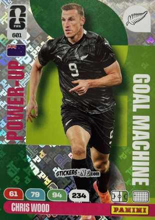 Sticker Chris Wood - FIFA World Cup 2026. Adrenalyn XL
 n. 601 - Panini