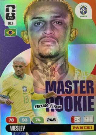Cromo Wesley - FIFA World Cup 2026. Adrenalyn XL
 n. 611 - Panini