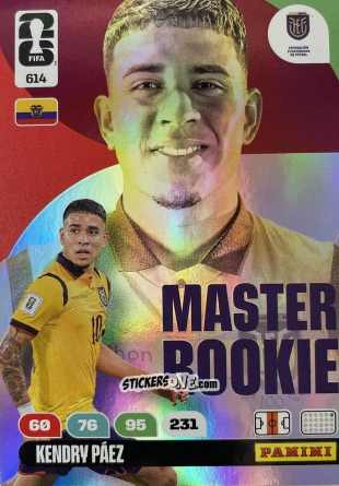 Sticker Kendry Páez - FIFA World Cup 2026. Adrenalyn XL
 n. 614 - Panini