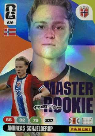 Sticker Schjelderup - FIFA World Cup 2026. Adrenalyn XL
 n. 620 - Panini