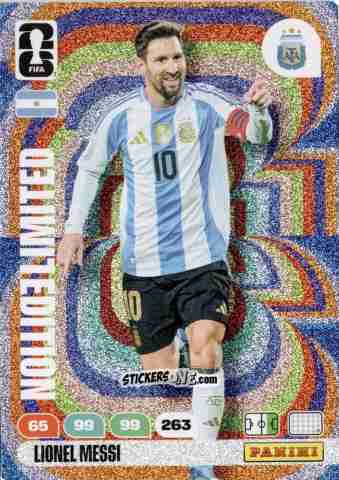 Cromo Lionel Messi - FIFA World Cup 2026. Adrenalyn XL
 n. L3 - Panini