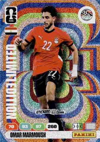 Figurina Omar Marmoush - FIFA World Cup 2026. Adrenalyn XL
 n. L6 - Panini