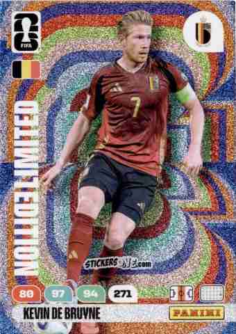 Cromo Kevin De Bruyne - FIFA World Cup 2026. Adrenalyn XL
 n. L8 - Panini