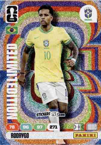 Figurina Rodrygo - FIFA World Cup 2026. Adrenalyn XL
 n. L12 - Panini