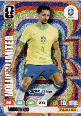 Figurina Marquinhos - FIFA World Cup 2026. Adrenalyn XL
 n. L13 - Panini
