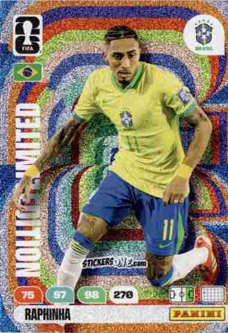 Sticker Raphinha - FIFA World Cup 2026. Adrenalyn XL
 n. L14 - Panini