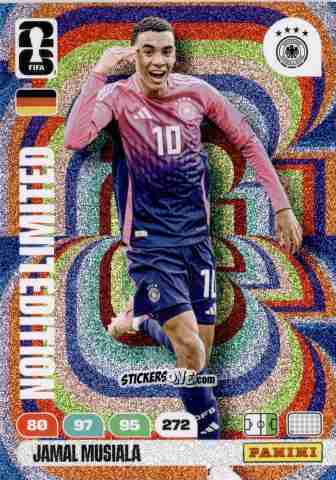 Cromo Jamal Musiala - FIFA World Cup 2026. Adrenalyn XL
 n. L17 - Panini
