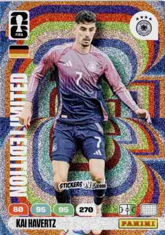 Figurina Kai Havertz - FIFA World Cup 2026. Adrenalyn XL
 n. L19 - Panini