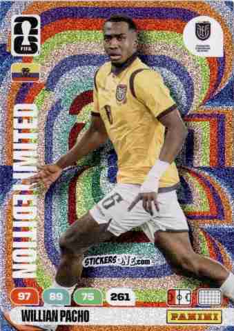 Sticker Willian Pacho - FIFA World Cup 2026. Adrenalyn XL
 n. L27 - Panini