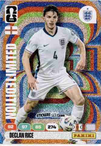 Cromo Declan Rice - FIFA World Cup 2026. Adrenalyn XL
 n. L31 - Panini