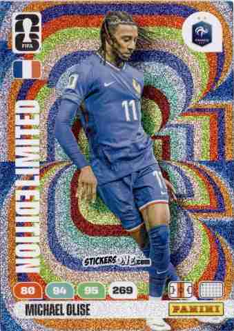 Sticker Michael Olise - FIFA World Cup 2026. Adrenalyn XL
 n. L39 - Panini