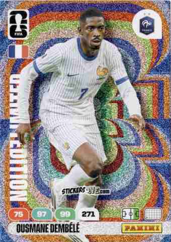 Figurina Ousmane Dembele - FIFA World Cup 2026. Adrenalyn XL
 n. L40 - Panini
