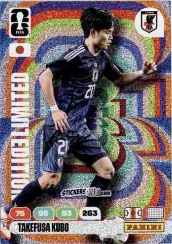 Cromo Takefusa Kubo - FIFA World Cup 2026. Adrenalyn XL
 n. L41 - Panini