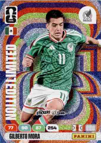 Figurina Gilberto Mora - FIFA World Cup 2026. Adrenalyn XL
 n. L49 - Panini