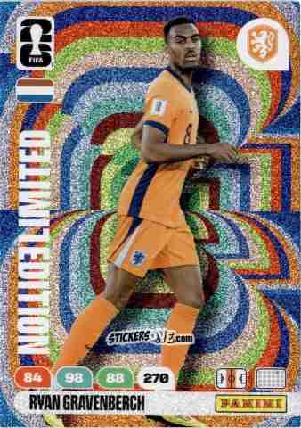 Figurina Ryan Gravenberch - FIFA World Cup 2026. Adrenalyn XL
 n. L53 - Panini