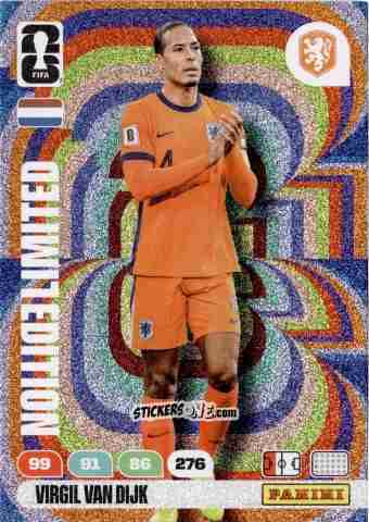 Figurina Virgil Van Dijk - FIFA World Cup 2026. Adrenalyn XL
 n. L55 - Panini