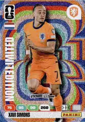 Figurina Xavi Simons - FIFA World Cup 2026. Adrenalyn XL
 n. L56 - Panini