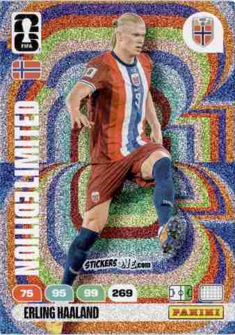 Cromo Erling Haaland - FIFA World Cup 2026. Adrenalyn XL
 n. L58 - Panini