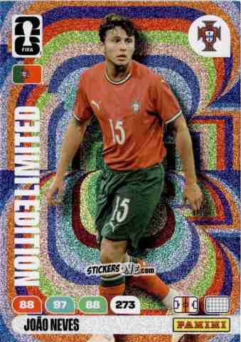 Sticker Joao Neves - FIFA World Cup 2026. Adrenalyn XL
 n. L63 - Panini