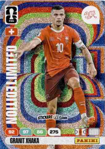 Figurina Granit Xhaka - FIFA World Cup 2026. Adrenalyn XL
 n. L68 - Panini