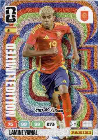 Figurina Lamine Yamal - FIFA World Cup 2026. Adrenalyn XL
 n. L70 - Panini