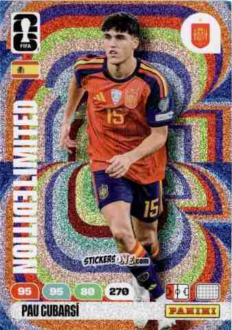 Sticker Pau Cubarsi - FIFA World Cup 2026. Adrenalyn XL
 n. L72 - Panini