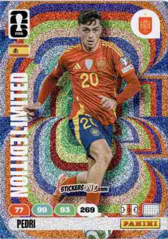Sticker Pedri - FIFA World Cup 2026. Adrenalyn XL
 n. L73 - Panini