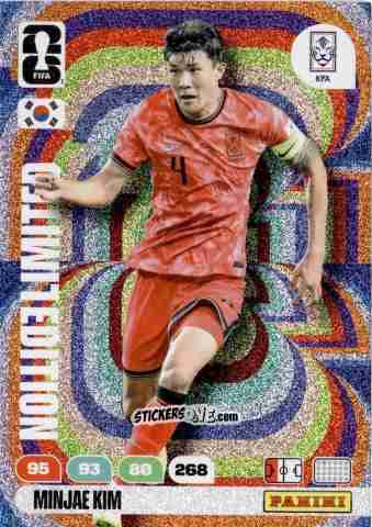 Sticker Min-Jae Kim - FIFA World Cup 2026. Adrenalyn XL
 n. L77 - Panini