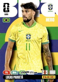 Cromo Lucas Paquetá - FIFA World Cup 2026. Adrenalyn XL
 n. U5 - Panini