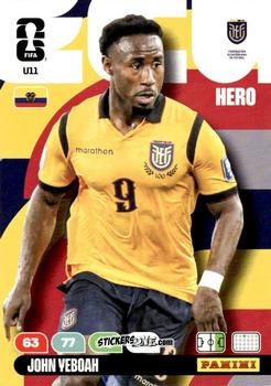 Sticker John Yeboah - FIFA World Cup 2026. Adrenalyn XL
 n. U11 - Panini