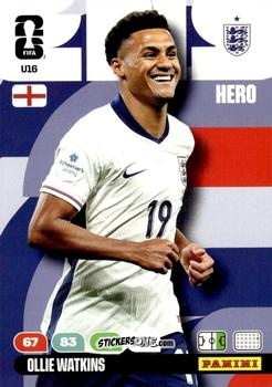 Cromo Ollie Watkins - FIFA World Cup 2026. Adrenalyn XL
 n. U16 - Panini