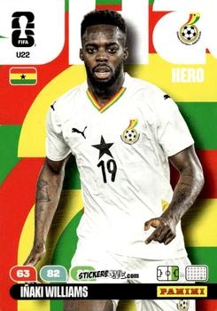Figurina Iñaki Williams - FIFA World Cup 2026. Adrenalyn XL
 n. U22 - Panini
