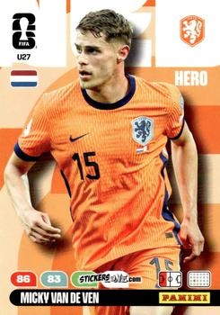 Sticker Micky Van De Ven - FIFA World Cup 2026. Adrenalyn XL
 n. U27 - Panini