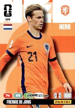Sticker Frenkie De Jong - FIFA World Cup 2026. Adrenalyn XL
 n. U29 - Panini